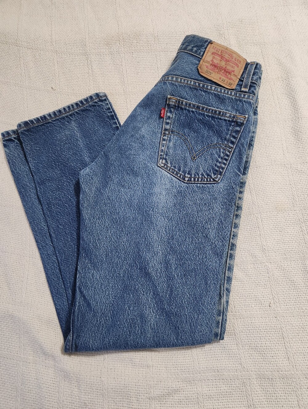 Levi's 505 Relaxed Fit Jeans Mens 31x32